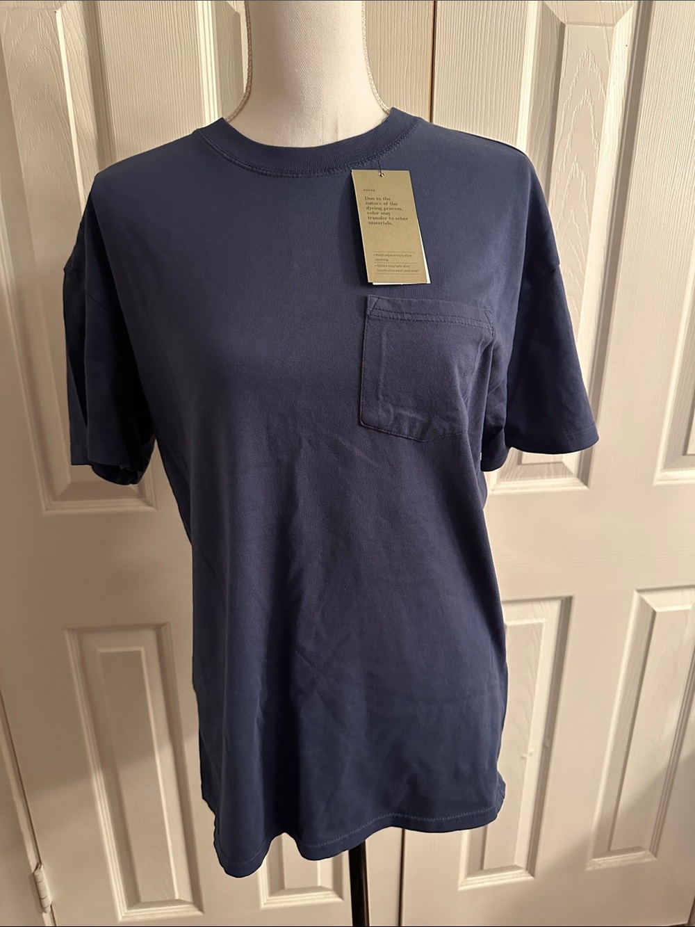 Goodfellow & Co Navy Short-Sleeve Pocket Tee